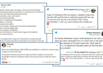 مروری بر واکنش چهره‌های ایرانی-آمریکایی به پیروزی جو بایدن