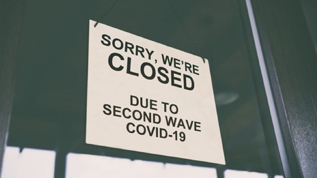 sorry we re closed due second wave covid19 hanging door cafe 244784 760