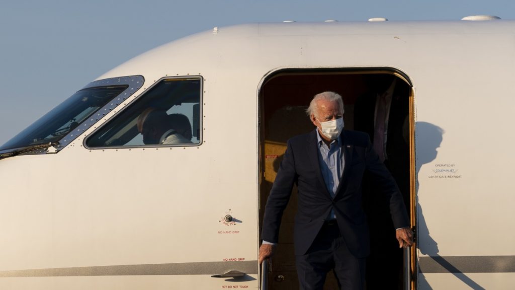 joe biden on plane