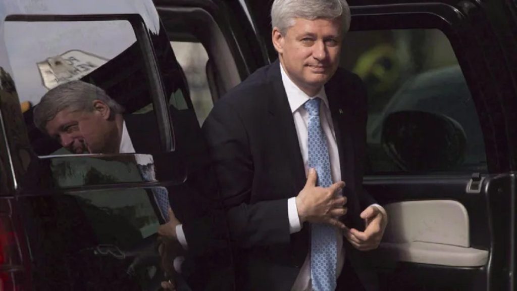 Stephen Harper joined ex spymasters