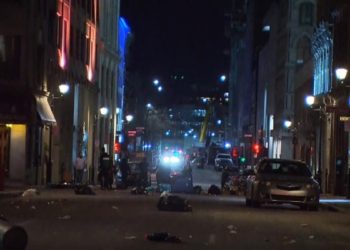 تعدادی از معترضان آشوبگر در مونترال بازداشت شدند