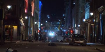 تعدادی از معترضان آشوبگر در مونترال بازداشت شدند