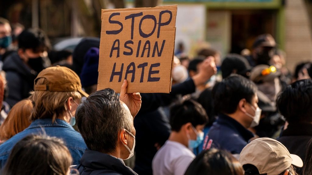 stop asian hate protest getty