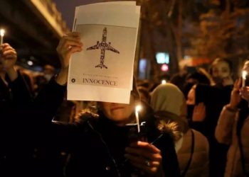 گردهمایی بازماندگان جان‌باختگان پرواز اوکراین در مونترال کانادا