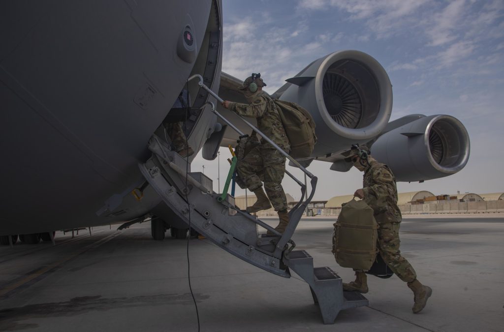 C 17s support Afghanistan drawdown 2021