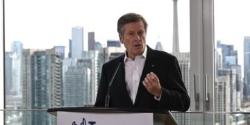شهردار تورنتو اولویت‌ها شهر در انتخابات فدرال را تعیین کرد