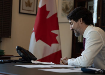 ترودو در گفت‌وگوی تلفنی با بایدن بر اهمیت کانادا به عنوان شریک تجاری تاکید کرد