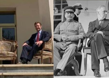 عکس مشترک سفیران روسیه و انگلستان در تهران جنجال‌برانگیز شد