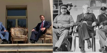 عکس مشترک سفیران روسیه و انگلستان در تهران جنجال‌برانگیز شد