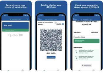 ساکنان کبک برای دریافت خدمات غیرضروری باید گواهی واکسیناسیون ارایه دهند