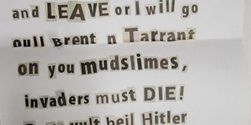 اعضای مرکز اسلامی شهر لَنگلی به مرگ تهدید شدند