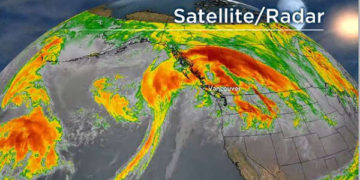 مقام‌های بریتیش کلمبیا هشدار آب و هوای نامساعد اعلام کردند