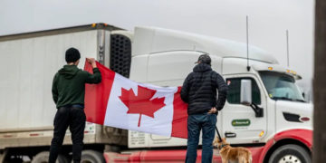 صدها راننده کامیون در بریتیش کلمبیا برای اعتراض به اتاوا می‌روند