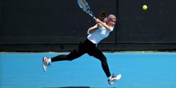 یکی از زنان تنیس‌باز ایرانی در مسابقات اپن استرالیا تاریخ‌ساز شد