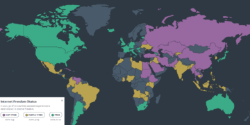 شاخص آزادی اینترنت در سال 2021 اعلام شد؛ کانادا سوم، چین آخر