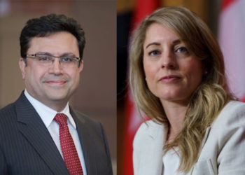 وزارت امور خارجه کانادا به تذکر مجید جوهری پاسخ داد؛ بیش‌تر دقت می‌کنیم