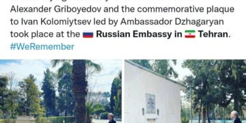 سفیر روسیه در تهران یاد نگارنده عهدنامه ترکمانچای را گرامی‌داشت!