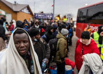 پناه‌جویان سیاه‌پوست در اوکراین مورد تبعیض‌نژادی قرار گرفتند