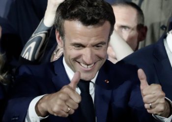 <strong>مکرون بار دیگر رییسجمهور فرانسه شد</strong> 1 مکرون بار دیگر رییسجمهور فرانسه شد