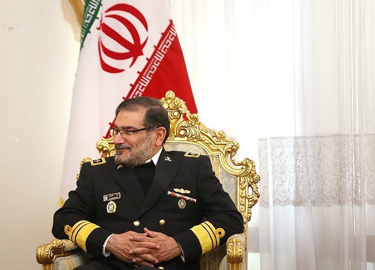 Ali Shamkhani meeting with Zakir Hasanov