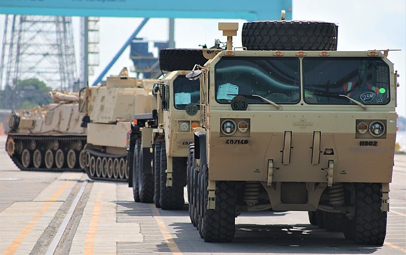 Military equipment under way for African Lion 21 51280271001 1