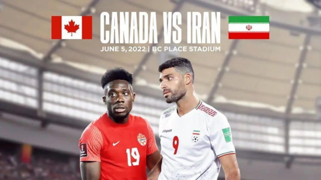 iran canada soccer banner