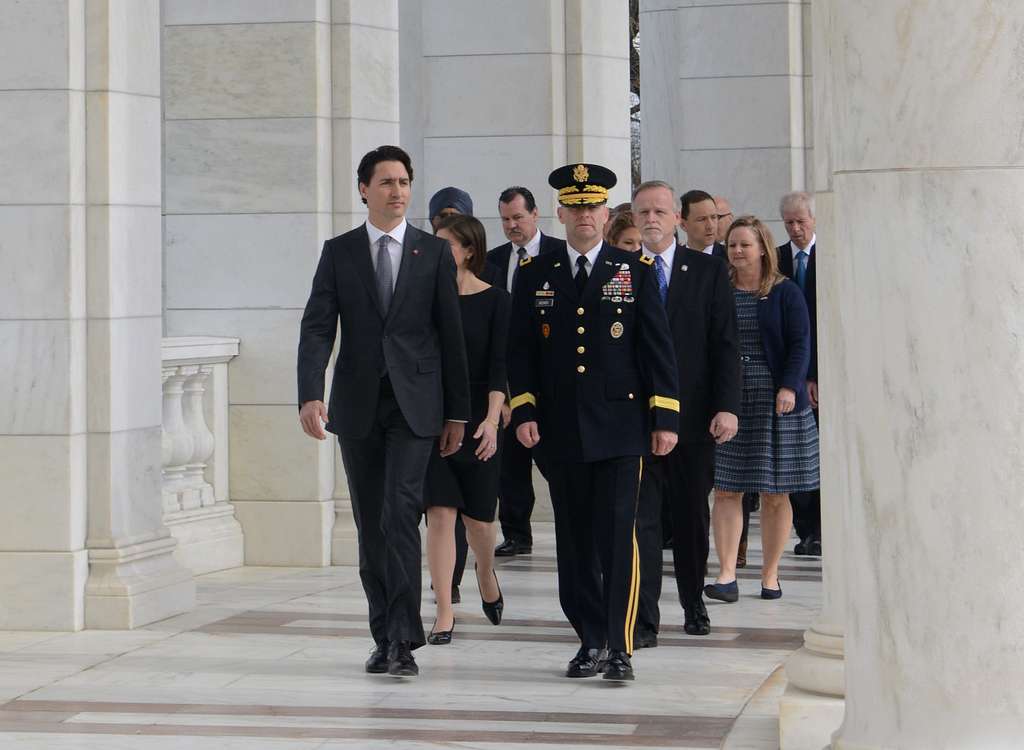 justin trudeau prime minister of canada is escorted 2726dc 1024