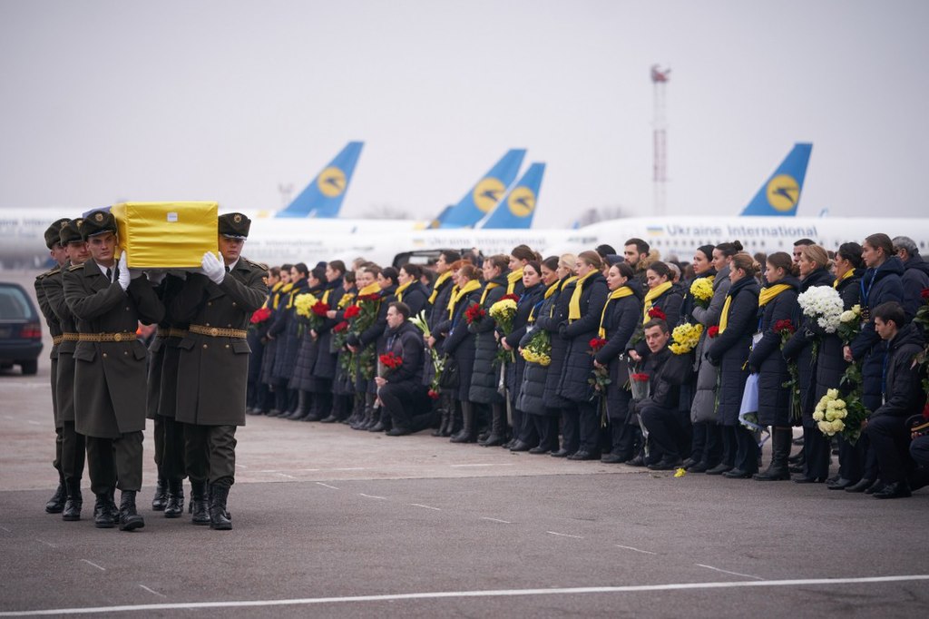 Meeting Bodies of Ukrainian Citizens from PS752 in Boryspil International Airport 33