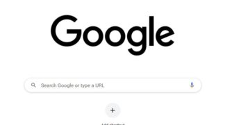 لوگوی «گوگل» سیاه‌پوش شد