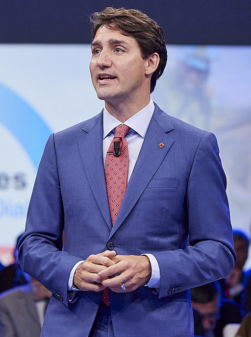 Justin Trudeau NATO Engages The Brussels Summit Dialogue 2018 MIC0033 cropped