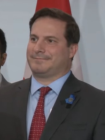 Marco Mendicino at 2022 Canadian handgun announcement cropped