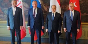 نشست چهارجانبه ایران، سوریه، ترکیه و روسیه در مسکو برگزار شد