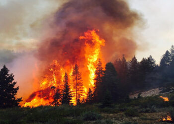 آتش‌سوزی‌های مهار ناپذیر در آلبرتا باعث فرار ساکنان مناطق اطراف شد