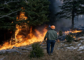 ادامه‌یافتن آتش‌سوز‌ی جنگل‌ها در کانادا منجر به دستور تخلیه «اوسویوس» شد