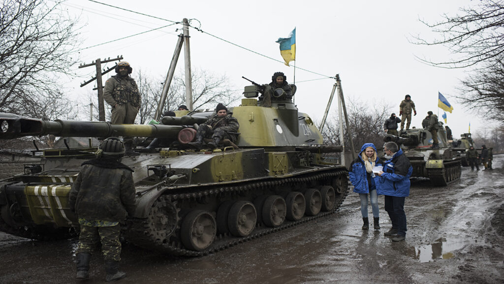 OSCE SMM monitoring the movement