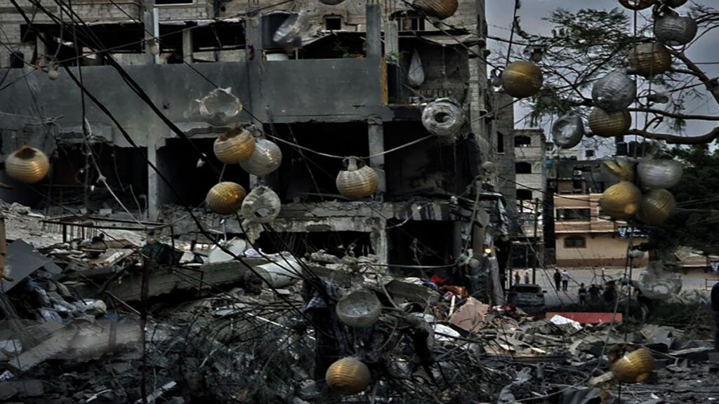 Fars Photo of Destruction in Gaza 1111111111111