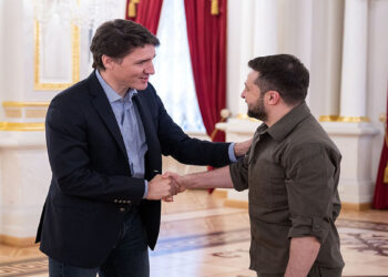 بازدید ترودو از کیف و پیش‌بینی پیروزی اوکراین در سالگرد دو سالگی جنگ