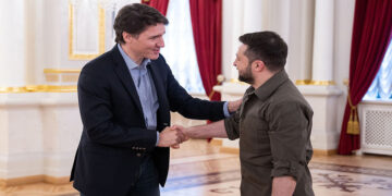 بازدید ترودو از کیف و پیش‌بینی پیروزی اوکراین در سالگرد دو سالگی جنگ