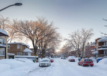 پیش‌بینی طوفان زمستانی برای برخی استان‌های کانادا به همراه بارش برف
