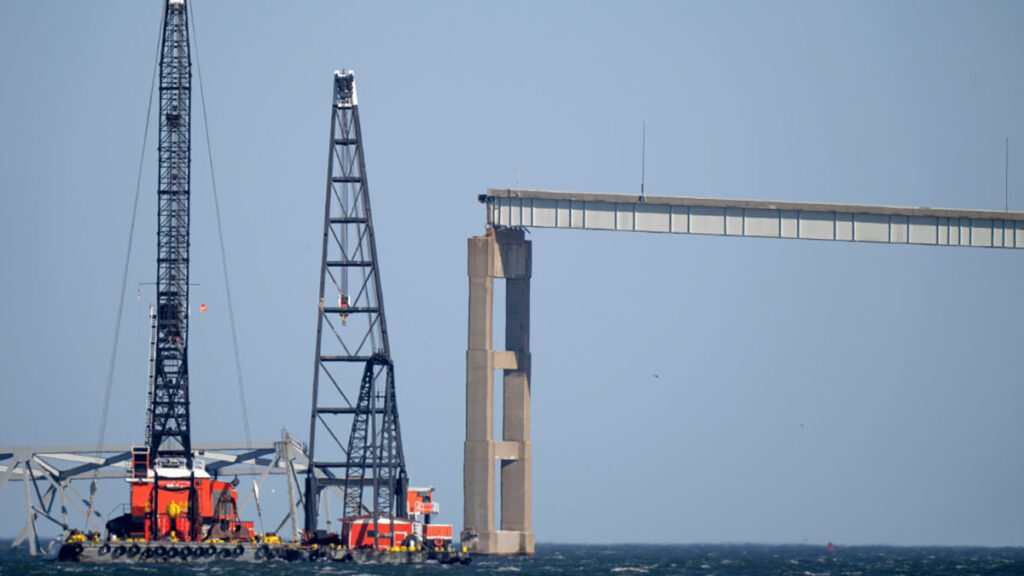 baltimore bridge collapse barge