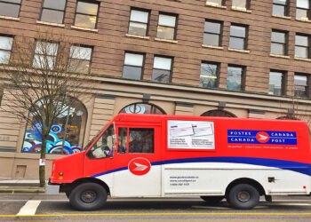 پست کانادا سال گذشته 748 میلیون دلار از دست داد