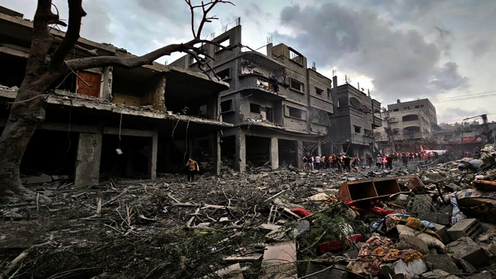 Fars Photo of Destruction in Gaza Strip during111111111111 2023 War 18