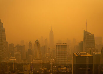 هشدار هواشناسی برای برخی از استان‌های کانادا