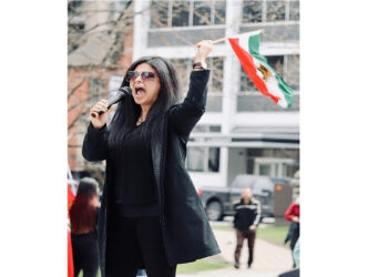 گلدی قمری پس از دیدار با یک مبارز ضد اسلام، از انجمن حزب انتاریو اخراج شد