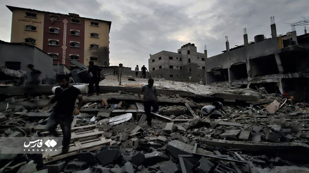 Fars Photo of Destruction in Gaza Strip during 2023 War 11
