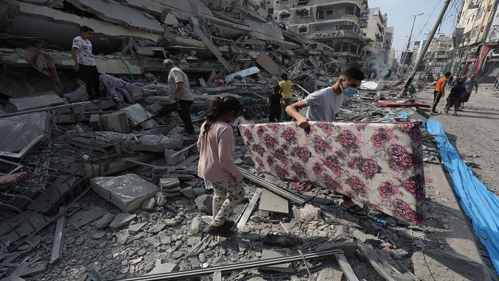 Damage in Gaza Strip during1111111111 13