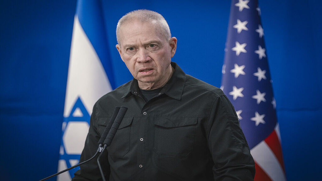 Israeli Minister of Defense Yoav 11111111 18 2023